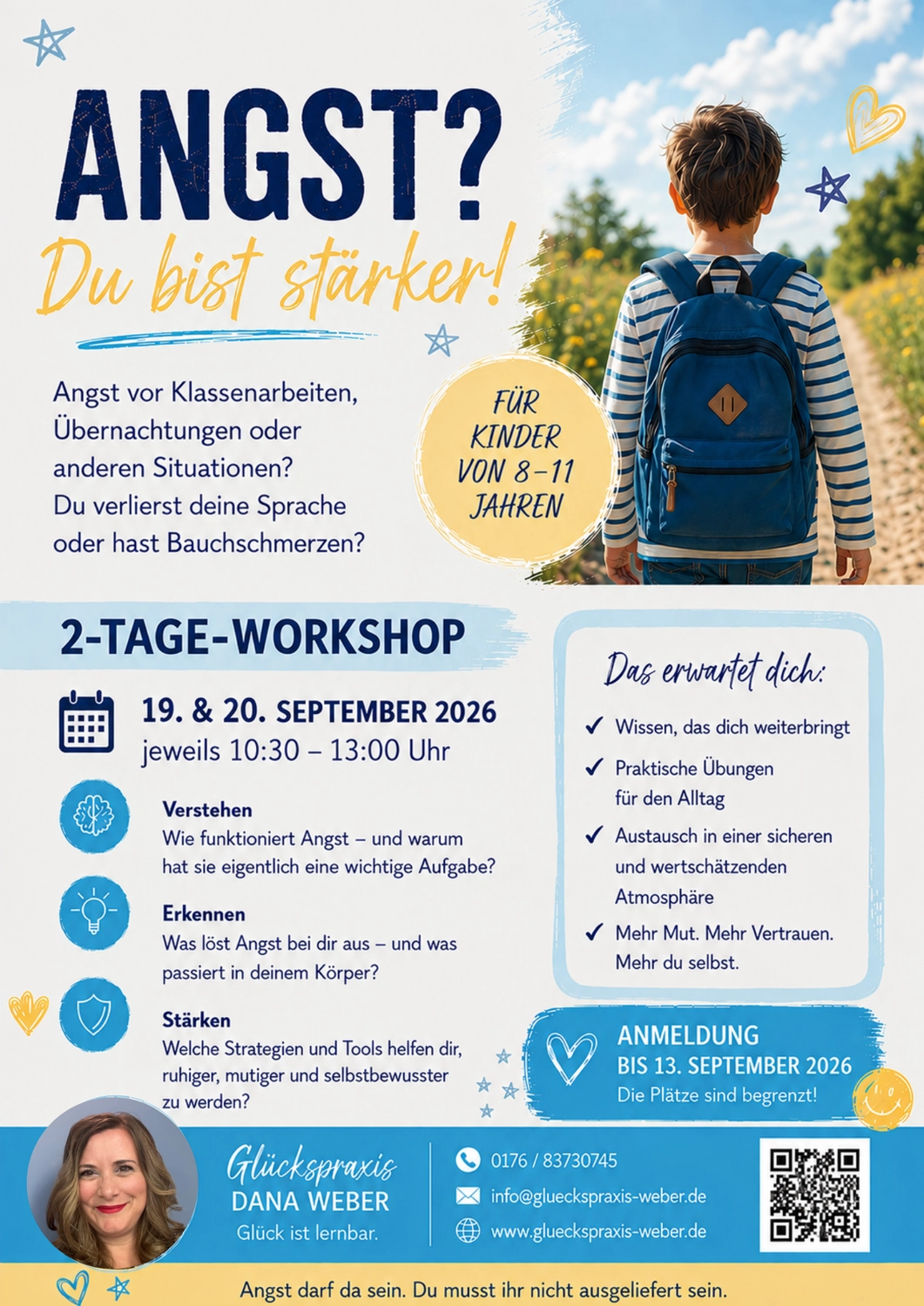 Flyer Workshop/Ferienprogramm