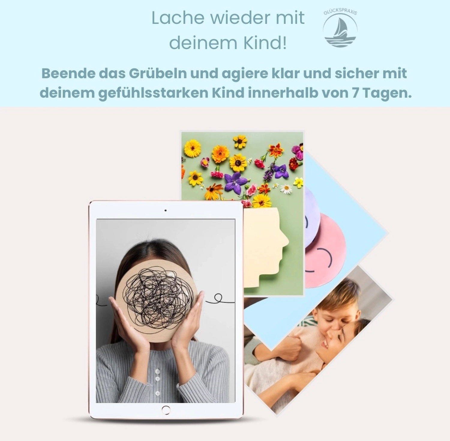Lache wieder mit deinem Kind!